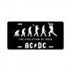 The Evolution of Rock License Plate
