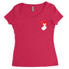love more pocket Women's Triblend Scoop T-shirt