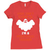 Halloween You Cant Scare Me Im A Preschool Teacher Ladies Fitted T-Shirt