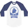 Sailor Life Is Adventure Dare It 3/4 Sleeve Shirt
