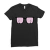 kacamata bujur Ladies Fitted T-Shirt