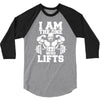 i am the one who lifts 3/4 Sleeve Shirt