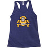 minion skull Racerback Tank