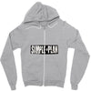 SIMPLE PLAN Zipper Hoodie