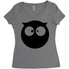 ghost burung Women's Triblend Scoop T-shirt
