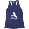 i'm horny Racerback Tank