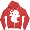 boo drink Zipper Hoodie