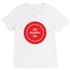 go mummy go V-Neck Tee