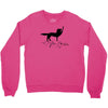 the coolest wolf moment ever Crewneck Sweatshirt