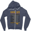 Cancer Facts Zodiac Zipper Hoodie