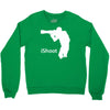 ishoot   camera photographer trained shooting funny gun photo gift tee Crewneck Sweatshirt
