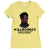 erik killmonger Ladies Fitted T-Shirt