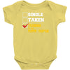 single taken trainin to go super saiyan Baby Bodysuit