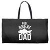 reel great dad Weekender Totes