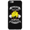 Trainning To Go Super Saiyan iPhone 6/6s Case