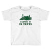 camping is in tents t shirt Toddler T-shirt