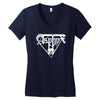 asphyx logo Women's V-Neck T-Shirt