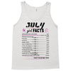 July Girl Facts Leo Tank Top