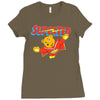 Super Ted Ladies Fitted T-Shirt