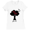 STAY ALIVE FOR ME Ladies Fitted T-Shirt