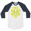 one piece trafalgar law 3/4 Sleeve Shirt