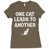 pet lover girls im one leads to another Ladies Fitted T-Shirt