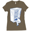 some choices are just out of reach Ladies Fitted T-Shirt