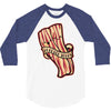 bacon forever 3/4 Sleeve Shirt