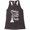 science gets me high Racerback Tank