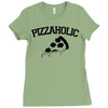 pizzaholic Ladies Fitted T-Shirt