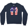 paire de tongues am&eacute;ricaine Crewneck Sweatshirt