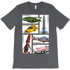 thunderbirds vehicles, ideal gift, birthday present T-Shirt