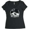 greetings from san fransokyo Women's Triblend Scoop T-shirt