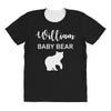 Daddy Bear - Baby Bear Custom Name All Over Women's T-shirt
