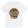 Astronaut Helmet Tiger Versace V-Neck Tee