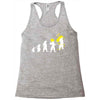goku evolution Racerback Tank