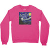 tardis starry night Crewneck Sweatshirt
