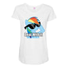 deal with it Maternity Scoop Neck T-shirt