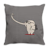 lonely traveller Throw Pillow