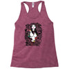 girl snake skull Racerback Tank
