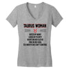 Taurus Woman Women's V-Neck T-Shirt