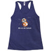 bb 8 is my copilot Racerback Tank