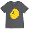 adrenaline addict rock climbing V-Neck Tee