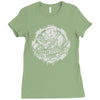 prepare for the future white Ladies Fitted T-Shirt