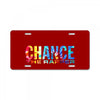 chance the rapper License Plate