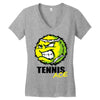 pro tennis ball Women's V-Neck T-Shirt