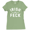 irish as feck ireland Ladies Fitted T-Shirt