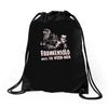 frankensolo meets the wook man Drawstring Bags