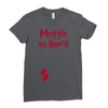 Muggle On Board Red Ladies Fitted T-Shirt
