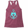 sea turtles Racerback Tank